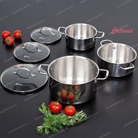 Bộ nồi từ nguyên khối set 3 Kantania
