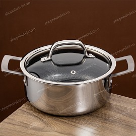 Nồi từ nguyên khối blackcube 20cm ( kimscook Korea )