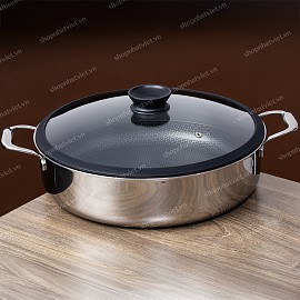 Nồi lẩu từ nguyên khối blackcube 32cm