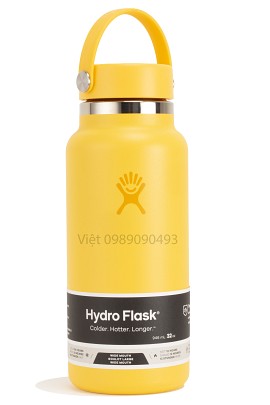 32oz ( 946ml ) Hydro flask Wide flex cap Sunbeam