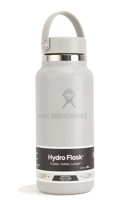 32oz ( 946ml ) Hydro flask Wide flex cap Birch
