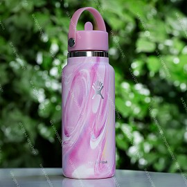 Hydro flask Jelly Pink Le wide flex Straw cap-Eqp-Le 32oz (946ml)