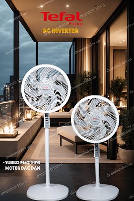 Quạt cây tefal turbo silence extreme